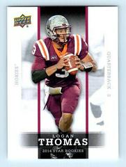 Logan Thomas #18 Football Cards 2014 Upper Deck Star Rookies Prices