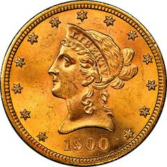 1900 [PROOF] Coins Liberty Head Gold Eagle Prices