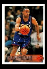 Damon Stoudamire #20 Basketball Cards 1996 Topps Prices