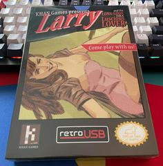 Box Front | Larry and the Long Look for Luscious Lover [Homebrew] NES