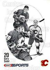 Gary Suter Hockey Cards 1986 Kraft Drawings Prices
