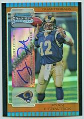 Ryan Fitzpatrick [Autograph Bronze Refractor] #252 Football Cards 2005 Bowman Chrome Prices