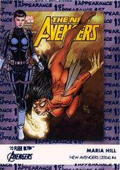 Maria Hill [Blue Foil] #FA-11 Marvel 2022 Ultra Avengers 1st Appearances Prices