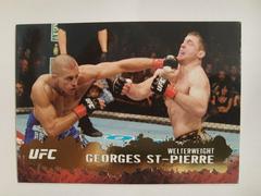 Georges St Pierre [Gold] Ufc Cards 2009 Topps UFC Round 2 Prices