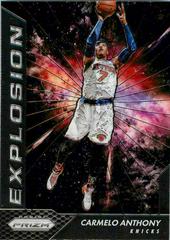 Carmelo Anthony #6 Basketball Cards 2016 Panini Prizm Explosion Prices