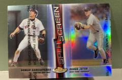 Garciaparra, Jeter [Refractor/ Non Refractor] Baseball Cards 1999 Finest Split Screen Prices