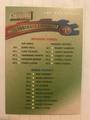 Checklist Series 1 #4R Football Cards 1997 Stadium Club Triumvirate Prices