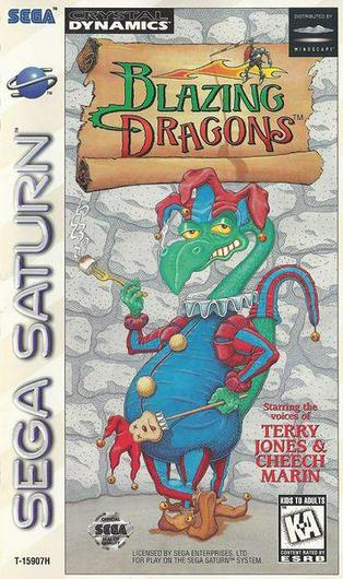 Blazing Dragons Cover Art