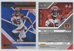 Te Higgins #110 ( BLUE ) Football Cards 2020 Panini XR Prices