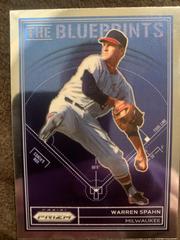 Warren Spahn Baseball Cards 2023 Panini Prizm The Blueprints Prices