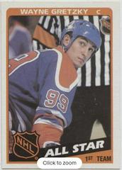Wayne Gretzky #154 Hockey Cards 1984 Topps Prices