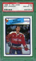Rod Langway Hockey Cards 1988 O-Pee-Chee Prices