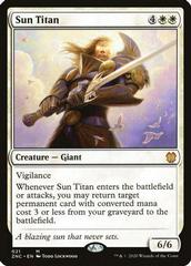 Sun Titan #21 Magic Zendikar Rising Commander Prices
