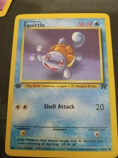 Squirtle [1st Edition] #68 photo