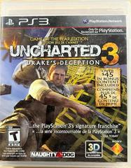 PLAYSTATION 3 PS3 UNCHARTED 3 DRAKES DECEPTION NAUGHTY DOG FACTORY SEALED.