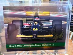 Minardi M192 Lamborghini/Gianni Morbidelli (I) #23 Racing Cards 1992 Grid F1 Prices