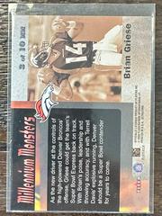 Back Of Card | Brian Griese Football Cards 2000 Ultra Millennium Monster