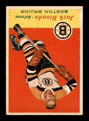Jack Bionda #2 Hockey Cards 1957 Topps Prices