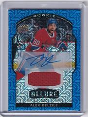 Alex Belzile [Blue Line Autograph Jersey] #71 Hockey Cards 2020 Upper Deck Allure Prices