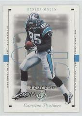 Wesley Walls [Excitement] Football Cards 1999 SP Authentic Prices