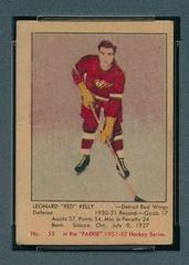 Red Kelly Hockey Cards 1951 Parkhurst Prices