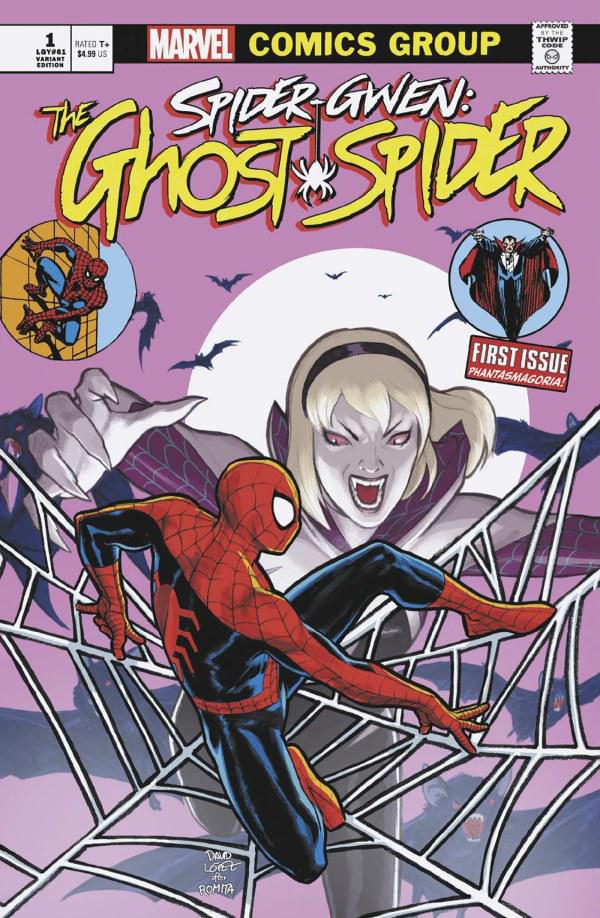 Spider-Gwen: The Ghost-Spider [Lopez Vampire] #1 (2024) Comic Books Spider-Gwen: The Ghost-Spider