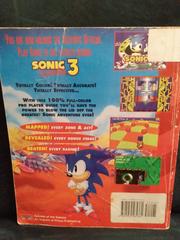 Back Cover | Sonic the Hedgehog 3 [Prima] Strategy Guide
