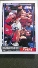 Charles Shackleford Basketball Cards 1992 Topps Prices