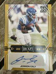 Jerrion Ealy [Gold] #BA-JE2 Football Cards 2022 Leaf Draft Autographs Prices
