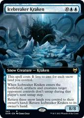 Icebreaker Kraken [Extended Art Foil] Magic Kaldheim Prices