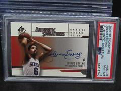 Julius Erving Basketball Cards 2003 SP Signature Authentic Signature Prices
