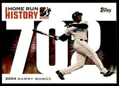Barry Bonds #BB702 Baseball Cards 2006 Topps Barry Bonds Home Run History Prices
