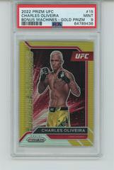 Charles Oliveira [Gold] #15 Ufc Cards 2022 Panini Prizm UFC Bonus Machines Prices
