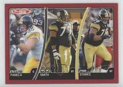 Alan Faneca, Max Starks, Marvel Smith [Red] Football Cards 2007 Topps Total Prices