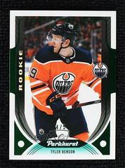Tyler Benson [Emerald Ice] Hockey Cards 2020 Parkhurst Prices