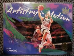 Luka Doncic #3 Basketball Cards 2021 Panini Court Kings Artistry in Motion Prices