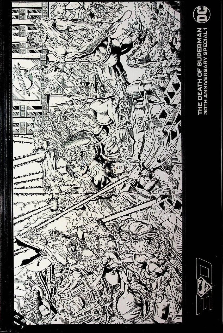 The Death of Superman 30th Anniversary Special [2nd Print Sketch] #1 (2022) Comic Books The Death of Superman 30th Anniversary Special