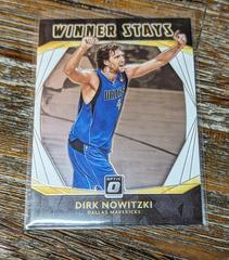 Dirk Nowitzski Basketball Cards 2020 Panini Donruss Optic Winner Stays Prices
