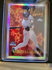 Andres Galarraga [Refractor] #SB11 Baseball Cards 1997 Topps Chrome Season's Best Prices
