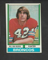 Bill Van Heusen #192 Football Cards 1974 Topps Prices