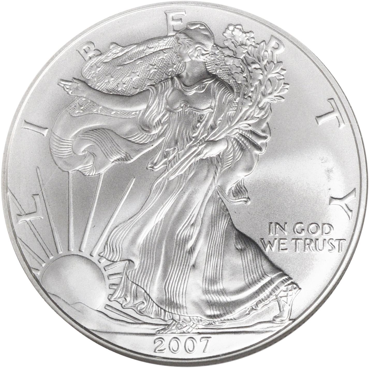 2007 W [PROOF] Coins American Silver Eagle