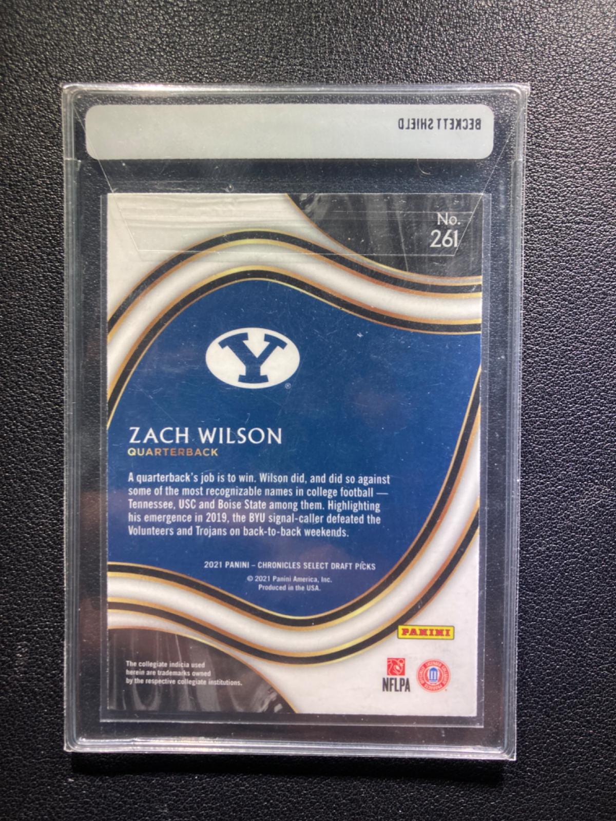 Zach Wilson Prices Rookie Panini Chronicles Draft Picks