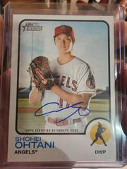 Shohei Ohtani Baseball Cards 2022 Topps Heritage Real One Autographs Prices