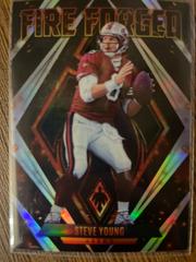 Steve Young [silver] Football Cards 2022 Panini Phoenix Fire Forged Prices