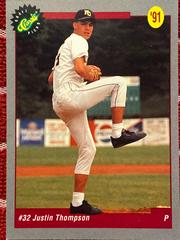 Justin Thompson Baseball Cards 1991 Classic Draft Picks Prices
