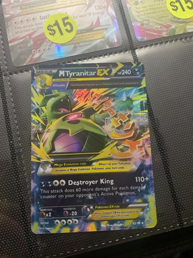 M Tyranitar EX #43 photo