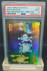 Round One Equals Defeat [Rainbow Foil] Pokemon 1999 Topps Movie Prices