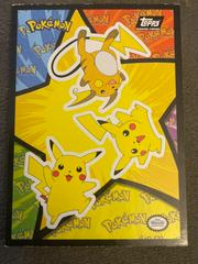 Pikachu #5 Pokemon 1999 Topps Movie Sticker Prices
