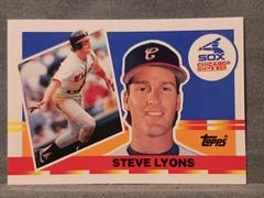 Steve Lyons Baseball Cards 1990 Topps Big Baseball Prices
