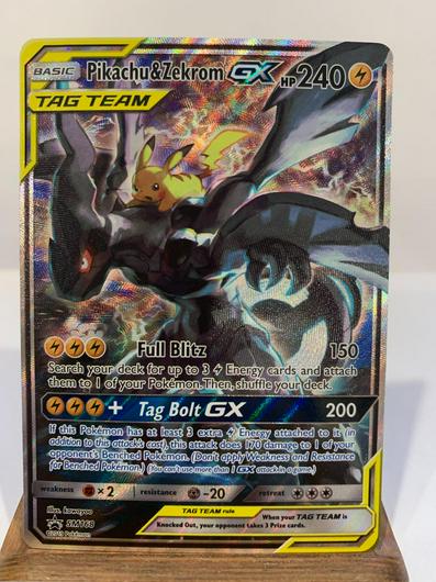 Pikachu & Zekrom GX | Ungraded | Pokemon Promo